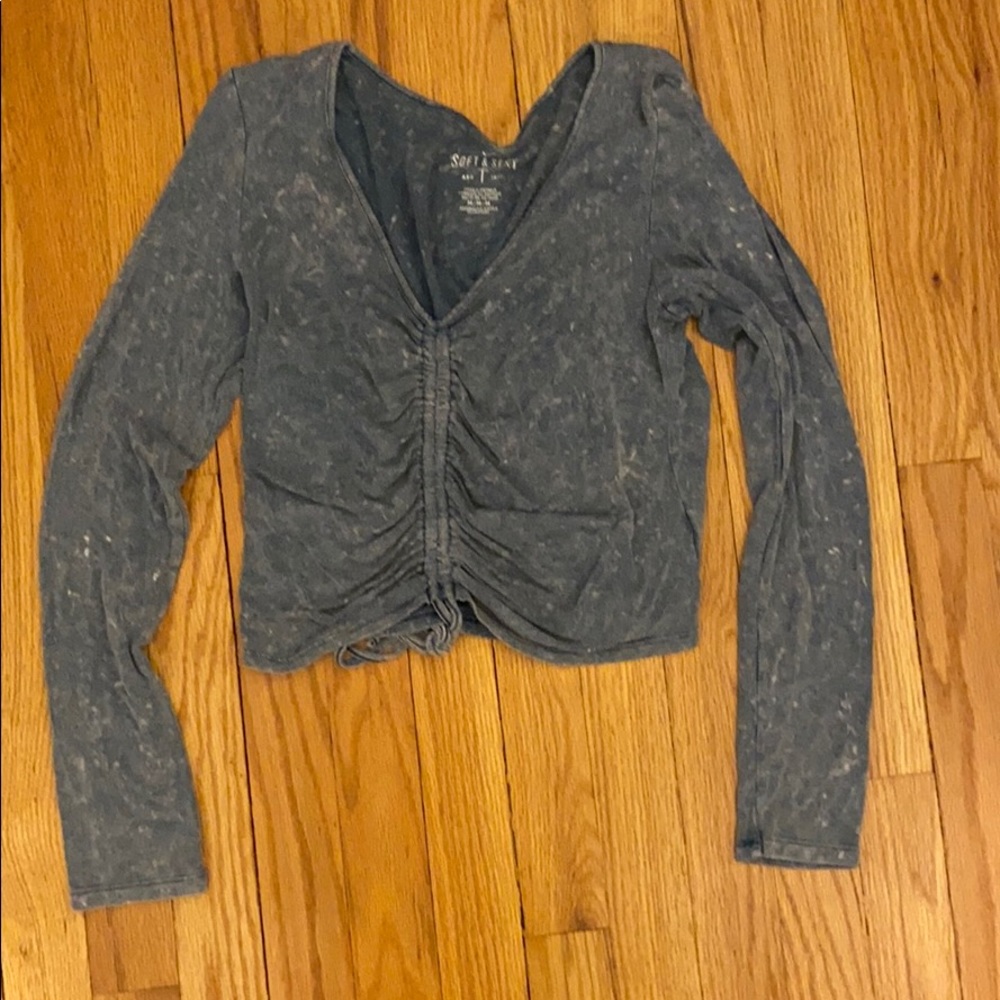 Cropped synch long sleeve